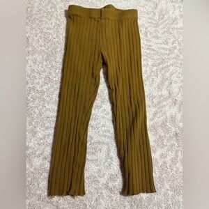 Rylee and Cru 2/3 golden brown leggings